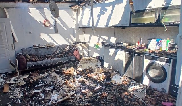 Eskişehir’de yangın paniği: Müstakil ev küle döndü!