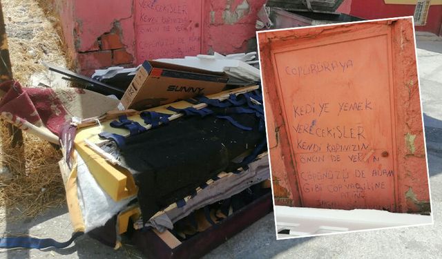 Eskişehir’de çöp sorunu bıktırdı: Uyarı yazıları bile çare olmadı
