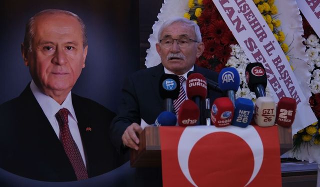 MHP Odunpazarı İlçe Başkanı Mustafa Ünal güven tazeledi
