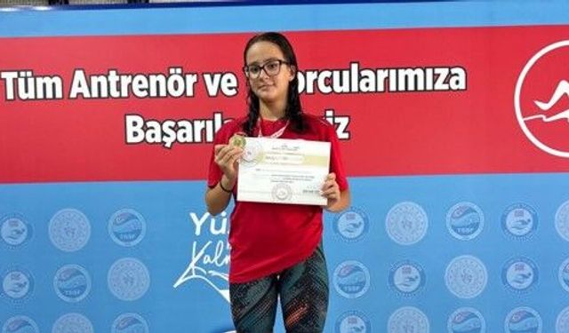 Aybike Tekin gurur yaşattı