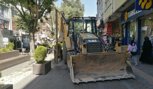 Hamamyolu’nda su patlağı