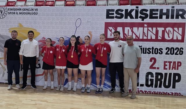 Eskişehirli badmintoncular vizeyi aldı