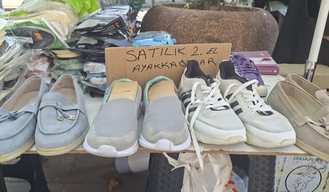 Eskişehir'de ikinci el ayakkabıya ilgi artıyor