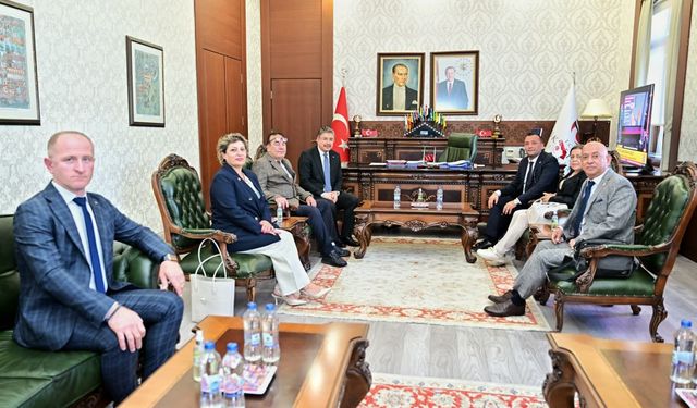 CHP Eskişehir İl Yönetiminden Vali Yılmaz’a ziyaret