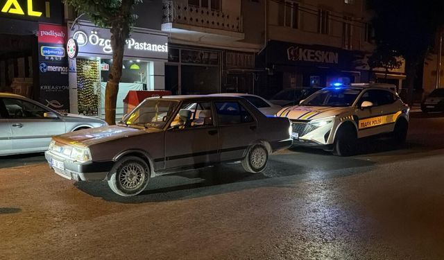 Eskişehir’de alkollü yakalanan aday sürücünün ehliyeti iptal edildi