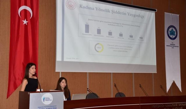 ESOGÜ’de kadına yönelik şiddete karşı farkındalık semineri