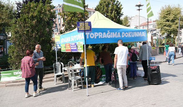 Eskişehir’de Alpu Ovası için bir kez daha sokağa çıktılar