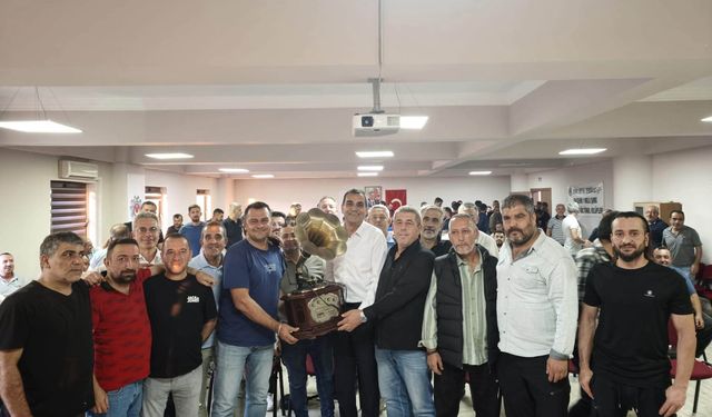 Türk Metal Eskişehir Şubesi’nde yeni dönem: Üyelerden kutlama ziyaret