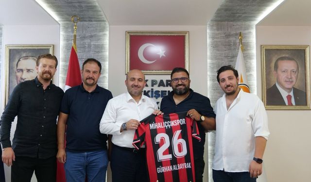 Mihalıççıkspor'da ziyaretler sürüyor