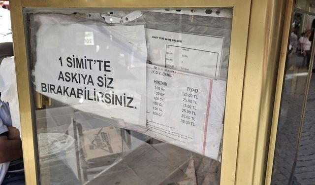 Eskişehir’de askıda simit dayanışması sürüyor