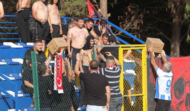 Bigaspor taraftarından centilmenlik