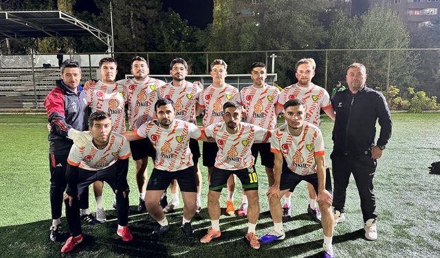 Çağlarspor eksiklerini görmüş oldu