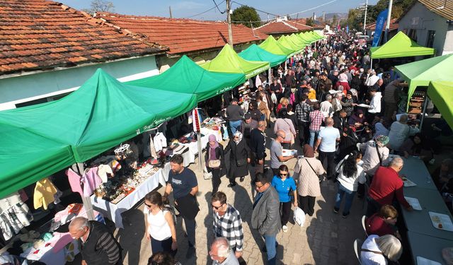 Eskişehir’de bal kabağı panayırına yoğun ilgi: Kızılinler dolup taştı