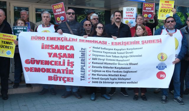 Eskişehir’de BES’ten 2027 bütçesine sert tepki: Bu talana hayır!