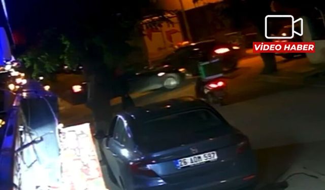 Eskişehir'de korkunç kaza anbean kamerada: 1'i çocuk 7 yaralı!