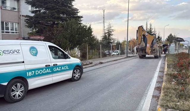 Eskişehir’de doğalgaz sızıntısı giderildi