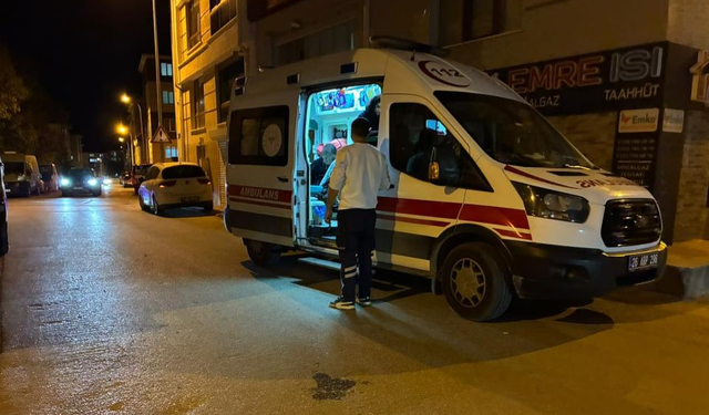Eskişehir’de ara sokakta kaza: Motosikletli yaralandı