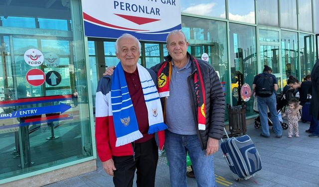 St. Johnstone taraftarı Ricky Marshall Eskişehirspor maçı için Eskişehir'de