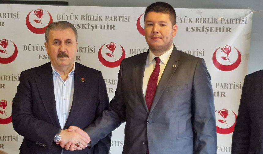 Destici Eskişehir'in yeni İl Başkanını tanıttı!