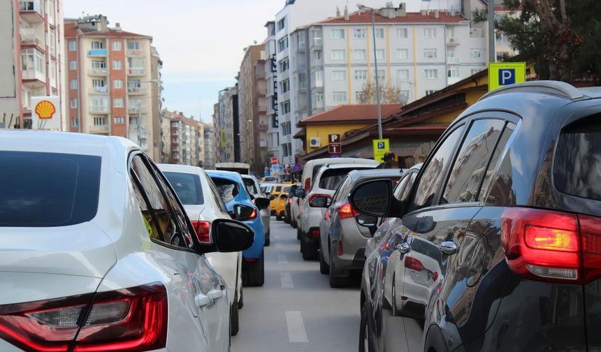 TÜİK Eskişehir trafiğindeki araç sayılarını açıkladı
