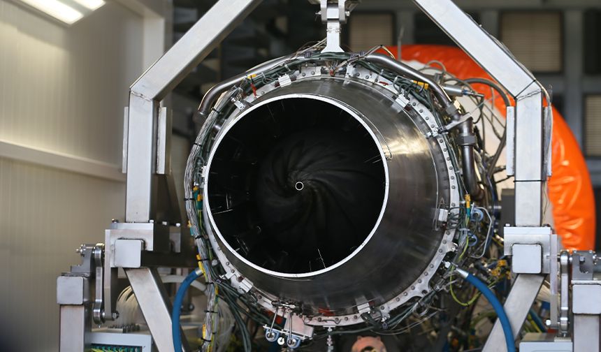 Eskişehir'e büyük gurur: Türkiye'nin ilk askeri turbofan motoru