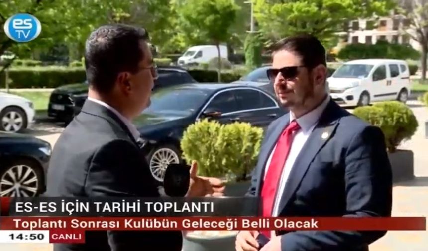 Eskişehirspor başkanı net konuştu: Toplantıyı terk ederim!