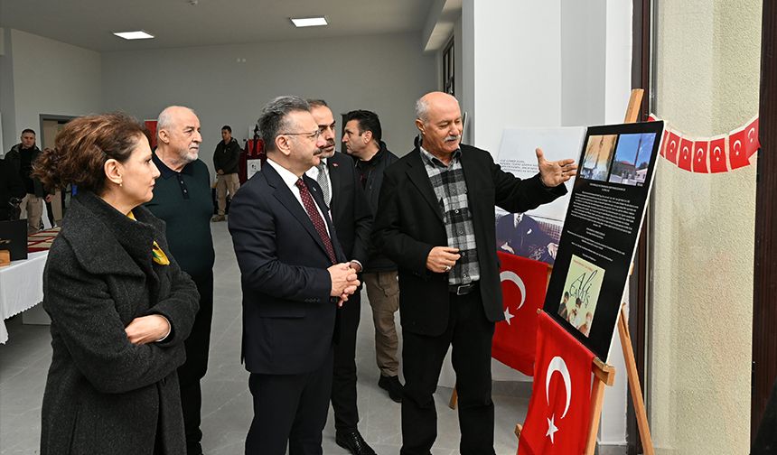 Vali Aksoy Eskişehir'de yeni yapılan okulu inceledi