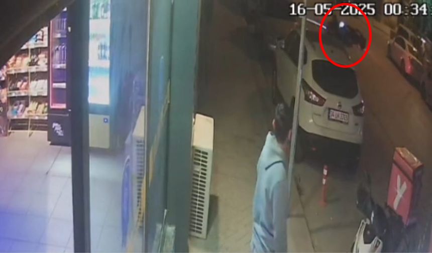Eskişehir'deki ilginç kaza kameraya böyle yansıdı