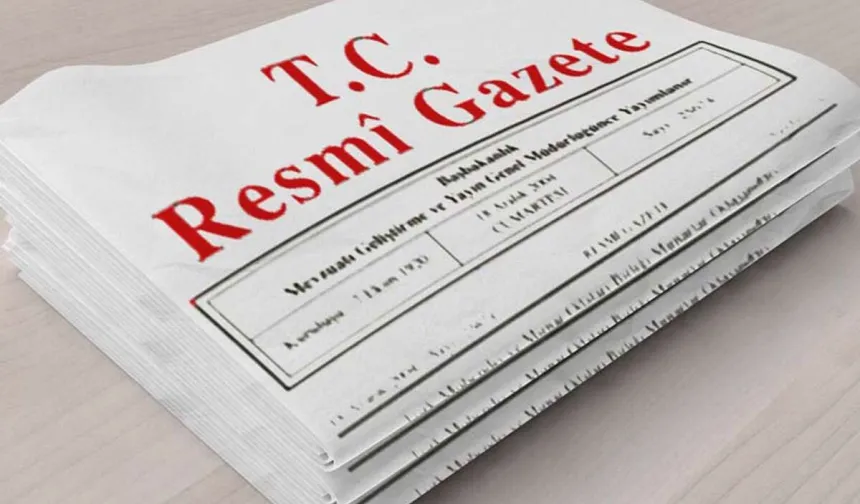 Resmi Gazete'de yayınladı: Bakanlığın yönetmeliğinde değişiklik