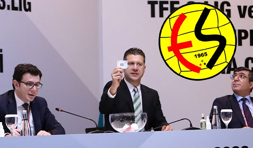 Eskişehirspor'un 3. ligdeki fikstürü çekildi: İşte maçlar