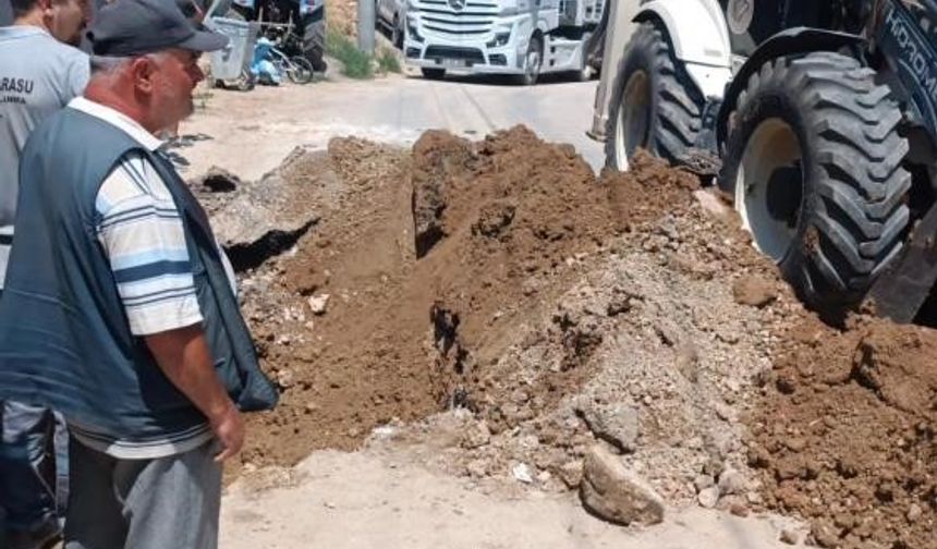 Bayırköy'de alt yapı çalışmaları sürüyor