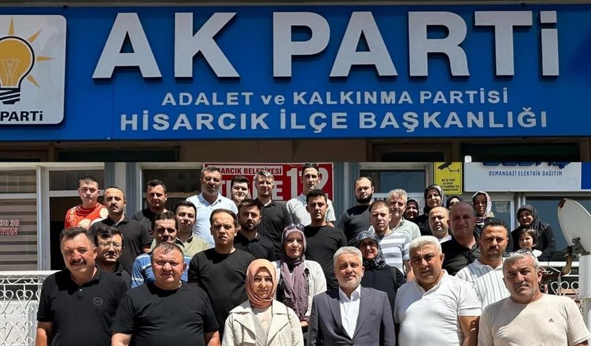 Hisarcık AK Parti’de "Türkiye Yüzyılı Buluşmaları"