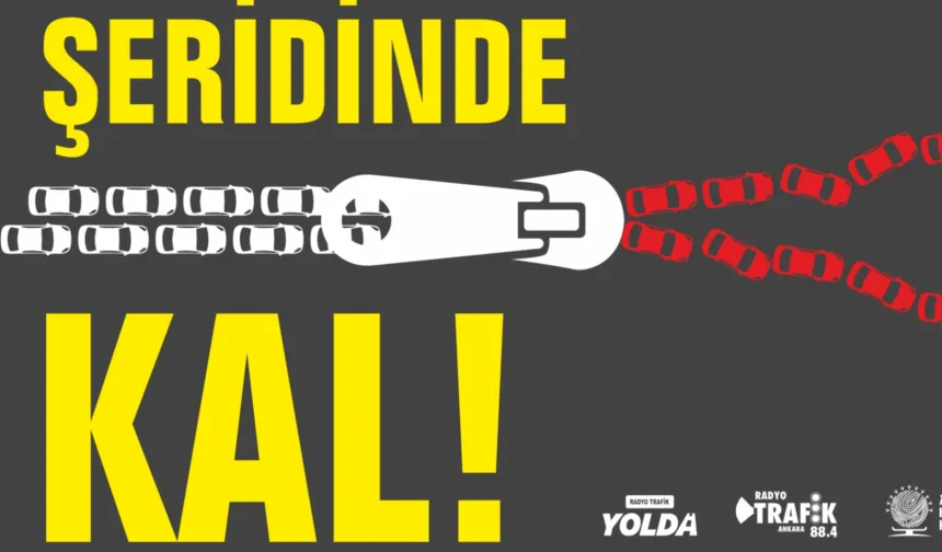 Ankara’da trafik güvenliği için yeni adım: “Şeridinde Kal” kampanyası başladı
