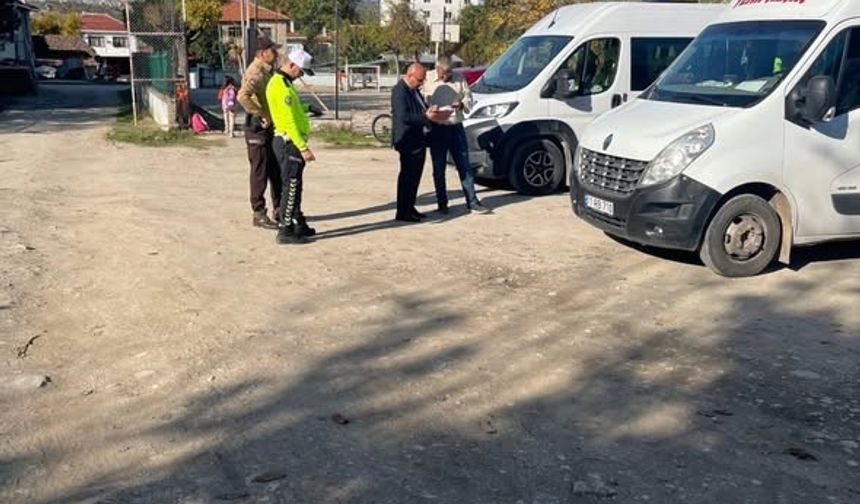 Bilecik’te öğrenci servisleri denetlendi