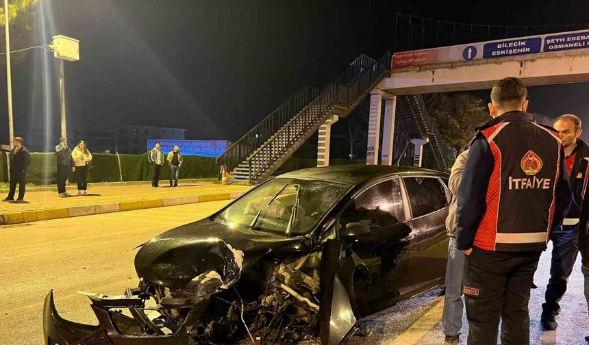 Osmaneli’ndeki trafik kazasında 1 yaralı!