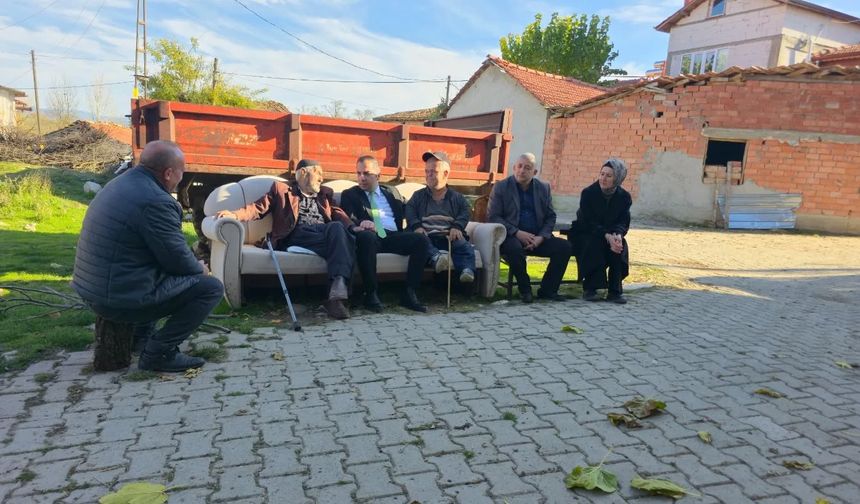Yenipazar Kaymakamı, Belkese Köyü’nde vatandaşlarla buluştu