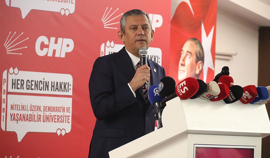 Özgür Özel'den Eskişehir'de Bahçeli'ye ilginç gönderme