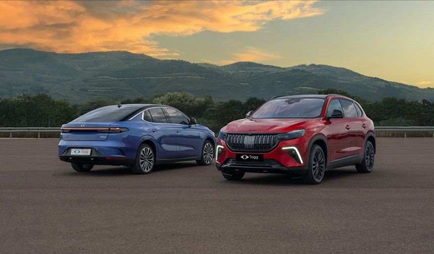 Türkiye’de elektrikli otomobil pazarında Togg liderliği