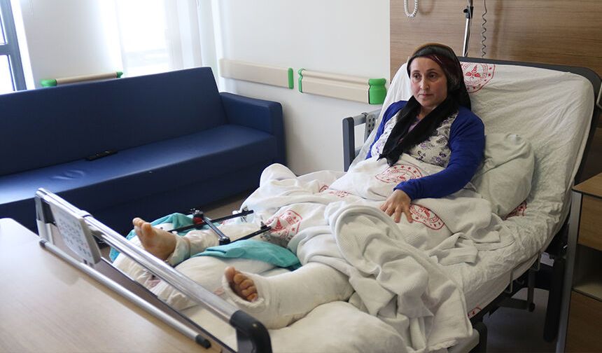 Eskişehir'de iş kazası: Bacakları iki buçuk saatlik ameliyat ile kurtarıldı