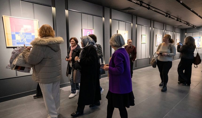 ‘Kare Kök-K / Square Root-K’ Eskişehirli sanatseverlerle buluştu