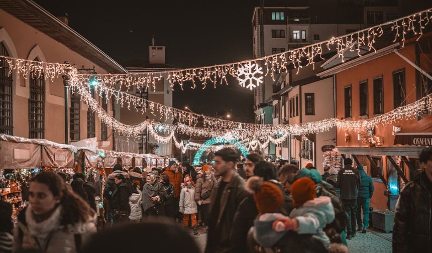 Eskişehir'de yeni yıl pazarının en güzel kareleri seçildi
