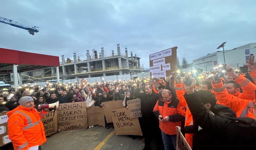 Eskişehir'de miting gibi protesto: İşçinin sabrı taştı!