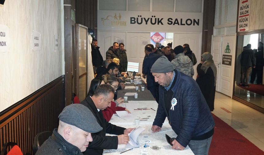 Eskişehir Tornacılar Odası'nda Genel Kurul heyecanı