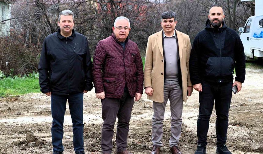 Bilecik'te alt yapı yenileme çalışması