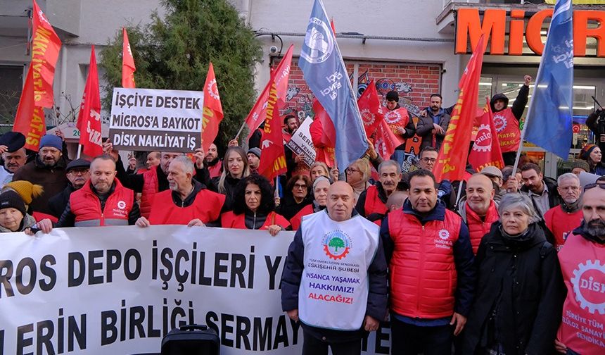 114 işçi işten çıkarıldı: Eskişehir'de 'kasa kilitleme' eylemi