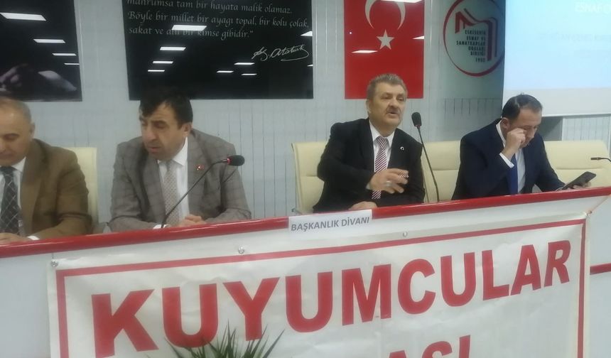 Eskişehir Kuyumcular Odası'nda genel kurul heyecanı