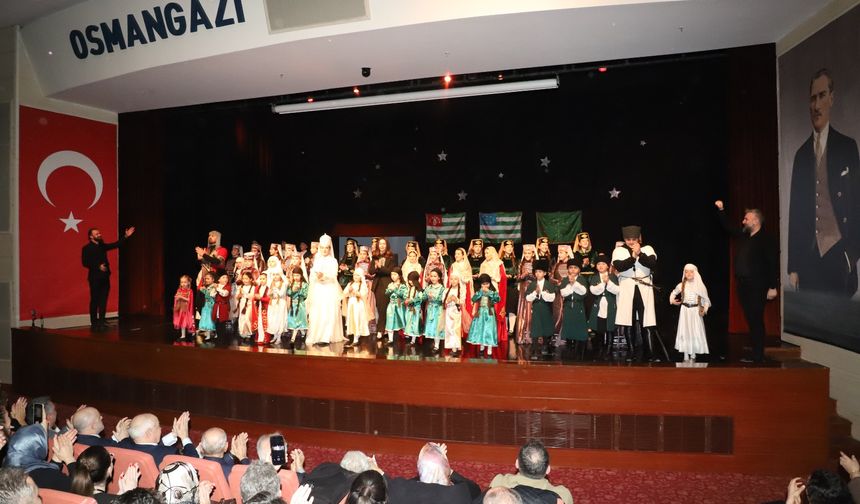 “Bir Kafkasya Hikayesi: Köklerin Ritmi”ne Eskişehir’de yoğun ilgi