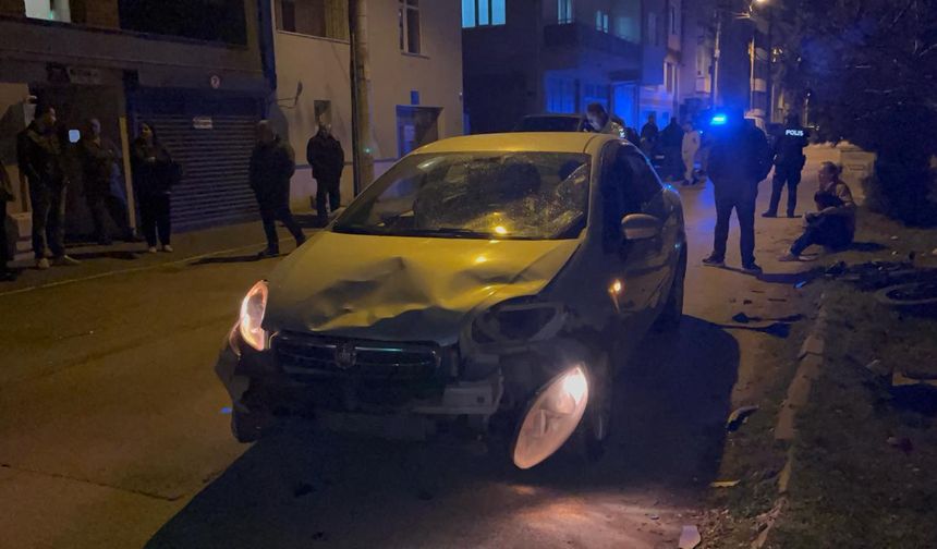 Eskişehir’de feci kaza! 14 yaşındaki 2 çocuk yaralandı