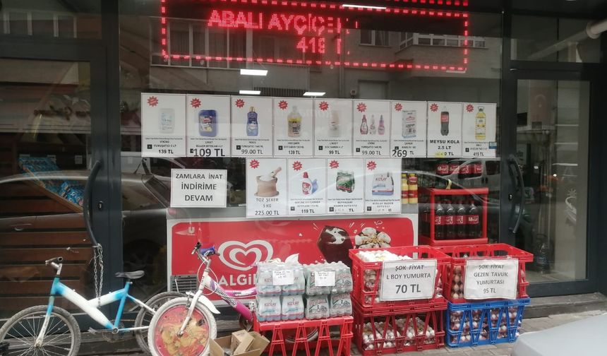 Eskişehir'de zamlara inat indirim rüzgarı devam ediyor