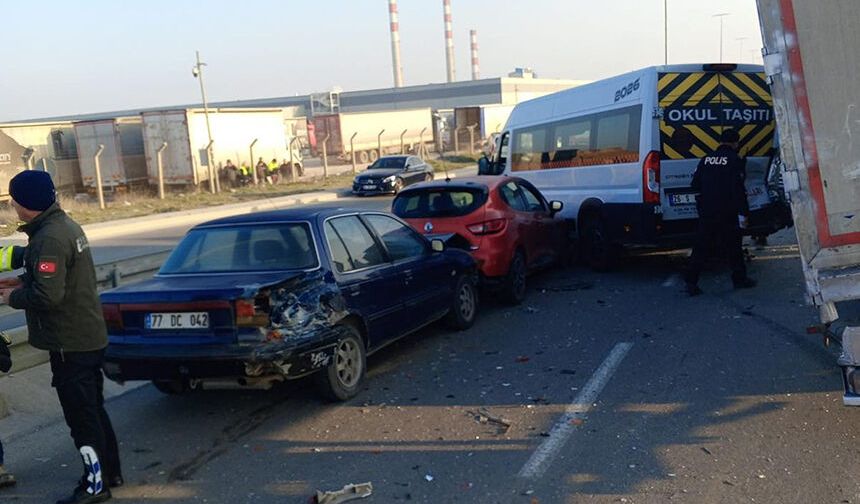 Eskişehir çevre yolunda zincirleme kaza: Çok sayıda yaralı var!